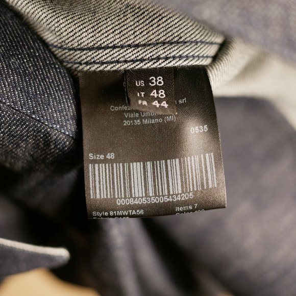 Raf Simons Calvin Klein 205w39nyc Raw Cone Denim Selvedge Button Shirt - Picture 6 of 6